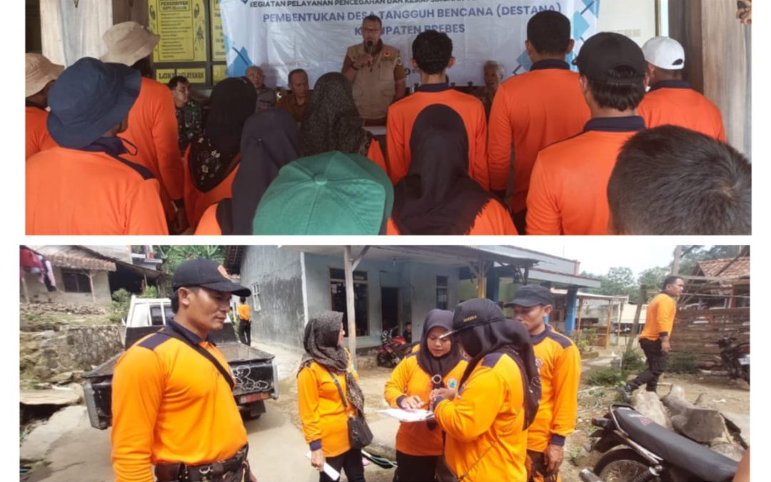 Pembentukan Desa Tangguh Bencana (Destana) Desa Wanatirta Kabupaten Brebes