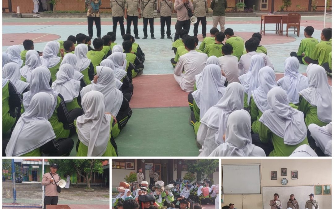 Simulasi Evakuasi Mandiri di MTSN 2 Brebes