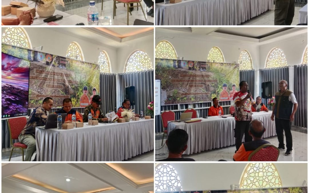 BPBD Kabupaten Brebes Gelar Pelatihan Pengkajian Kebutuhan Pascabencana (Jitupasna) Tahun 2026